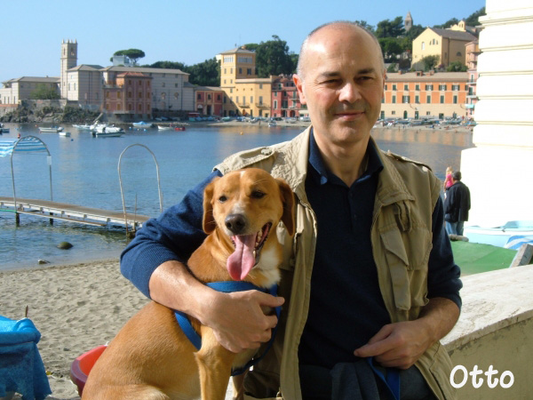 Otto, cane in vacanza in Liguria