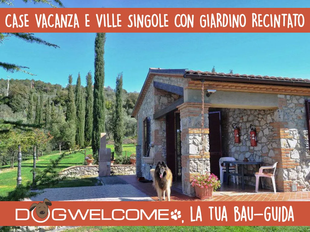 Case vacanza / ville singole indipendenti con giardino recintato privato