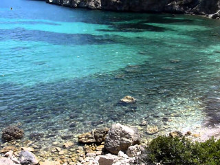 Spiaggia cani ammessi Cala Blanca - Maiorca, Isole Baleari, Spagna