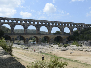 Pont du Gard, cani ammessi